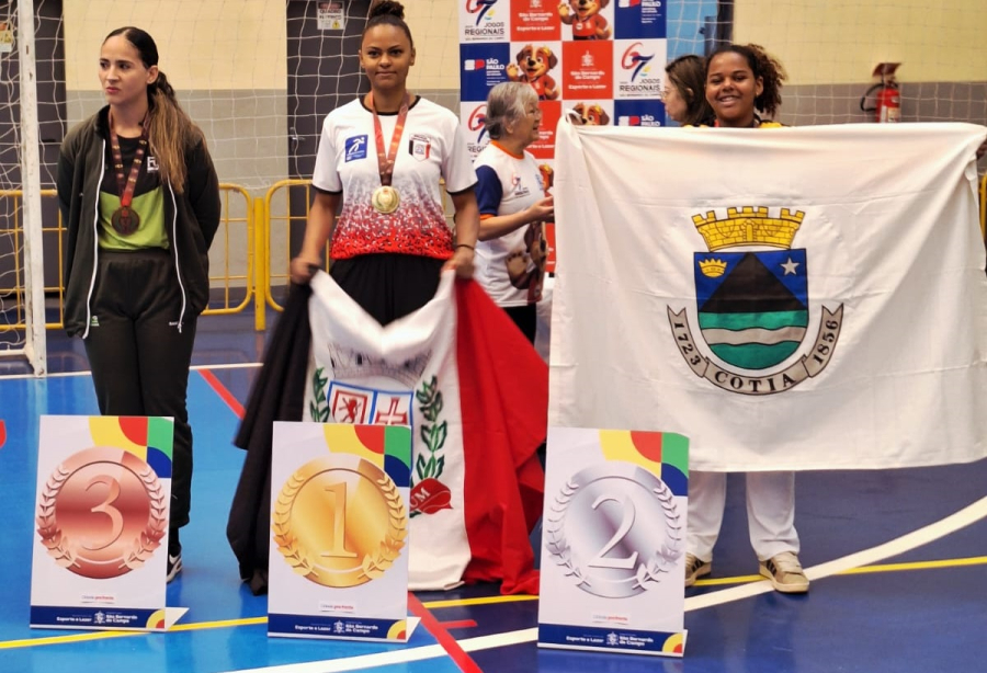 Cotia conquista seis medalhas nos Jogos Regionais 2025 e segue em busca de mais vitórias