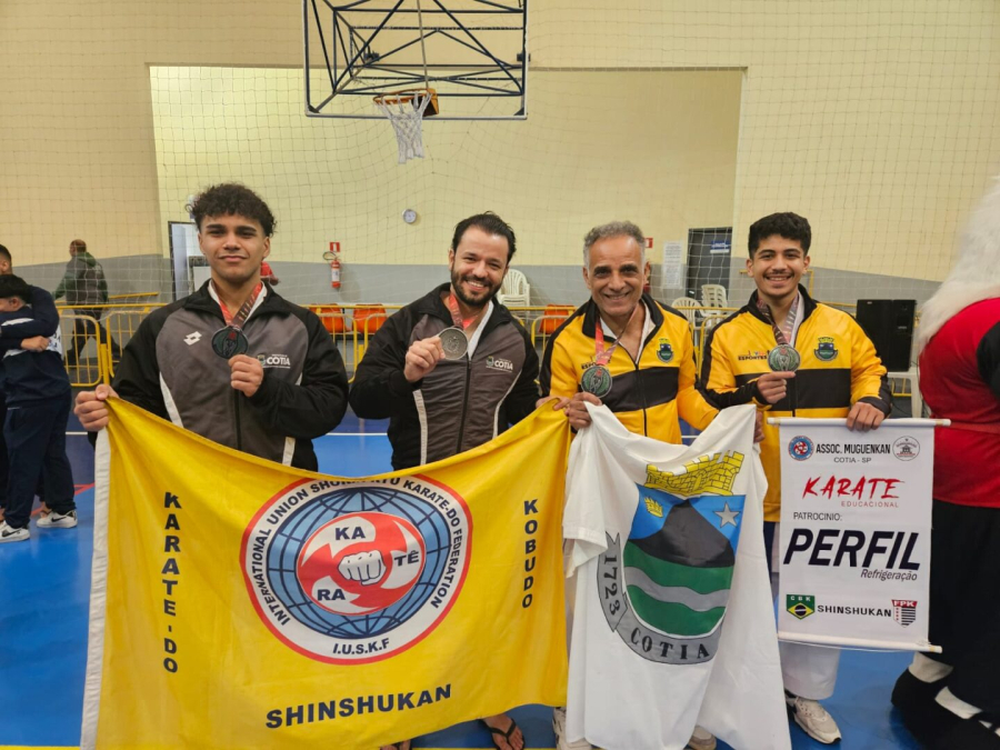 Cotia encerra Jogos Regionais 2025 em 12º lugar no ranking geral com 11 medalhas conquistadas