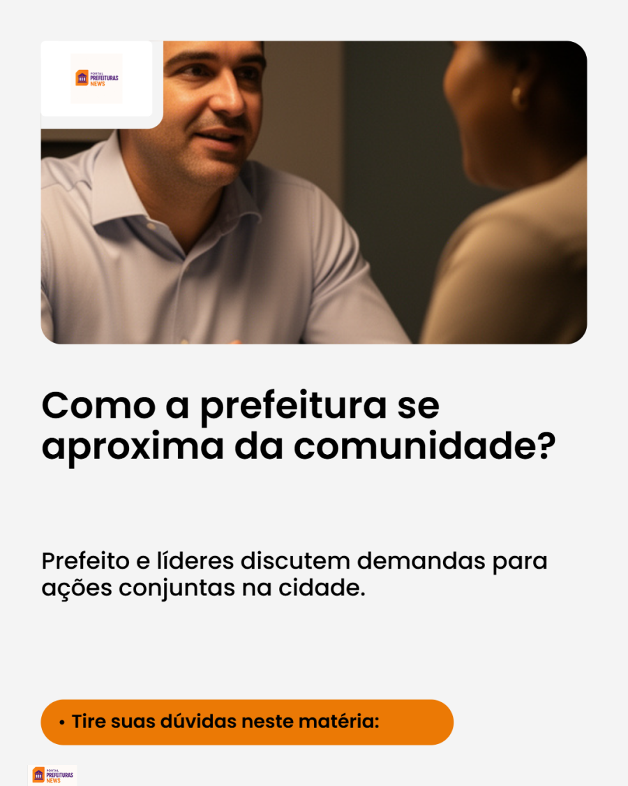 Diálogo marca o primeiro dia útil de 2026 entre Prefeitura e lideranças comunitárias