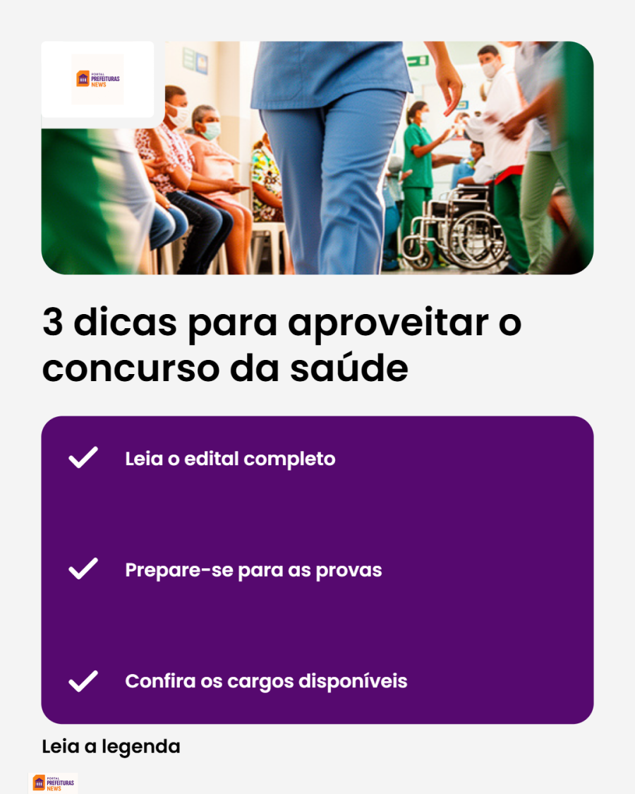 Cotia abre concurso na área da saúde e amplia oportunidades de carreira no serviço público